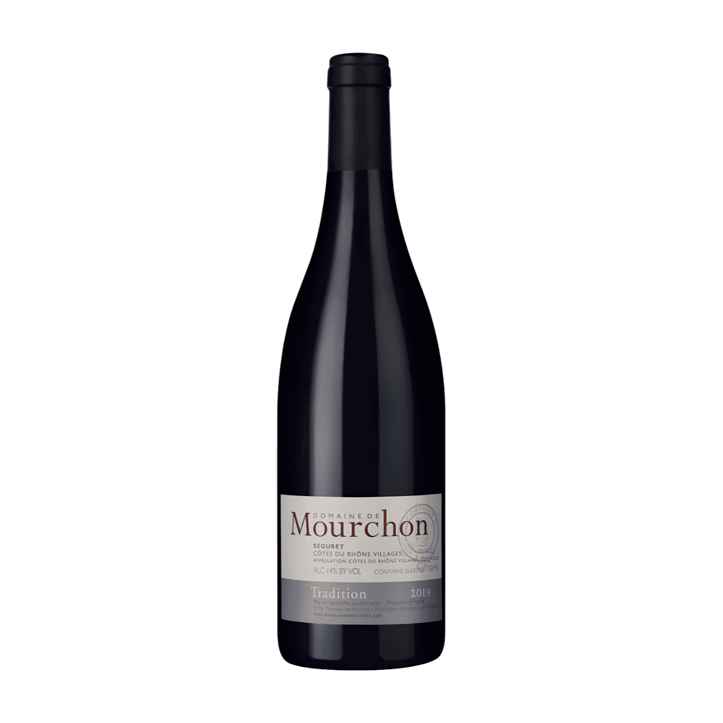 Domaine de Mourchon Séguret Tradition Côtes du Rhône Village 2019 0,75