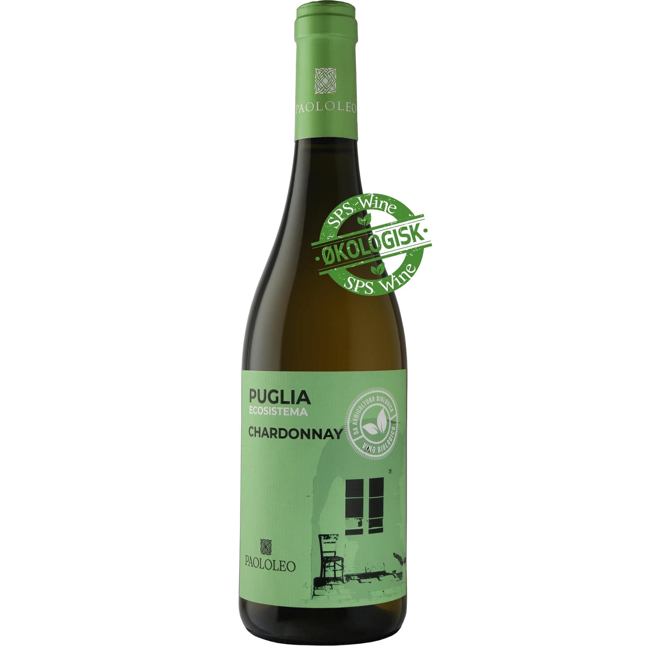 Paolo Leo Ecosistema Chardonnay Hvidvin Økologisk 2025, Puglia Italien