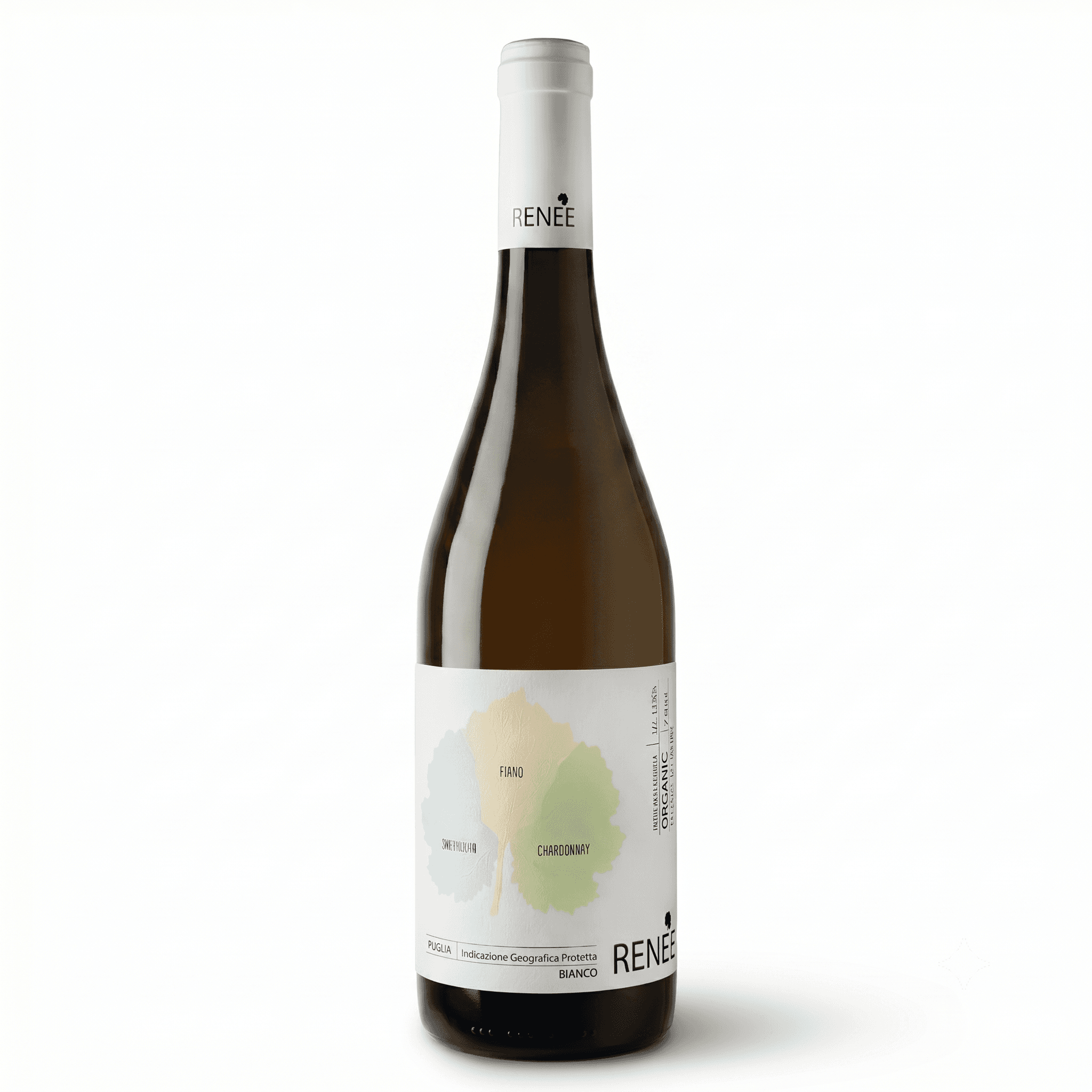 Paolo Leo Reneé Bianco 2025 Økologisk hvidvin, Puglia, Italien