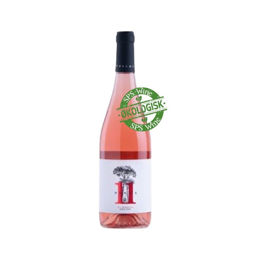 11 Pinos Bobal Rosé, økologisk og vegansk rosévin 2025, Manchuela, Spanien