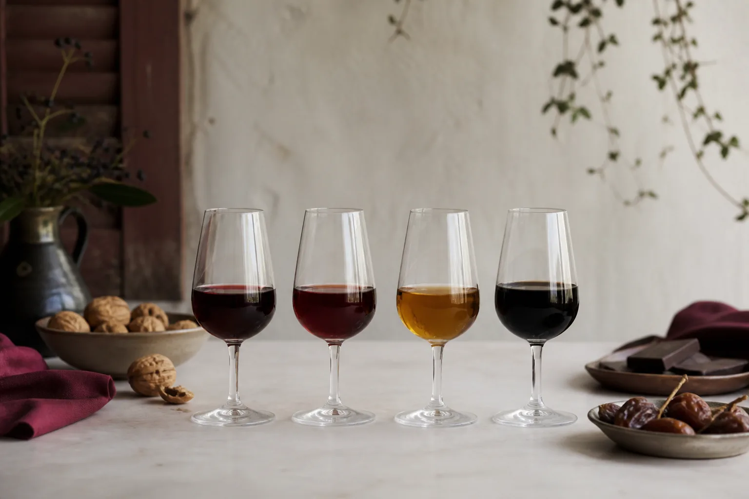 bedste portvin: style lineup
