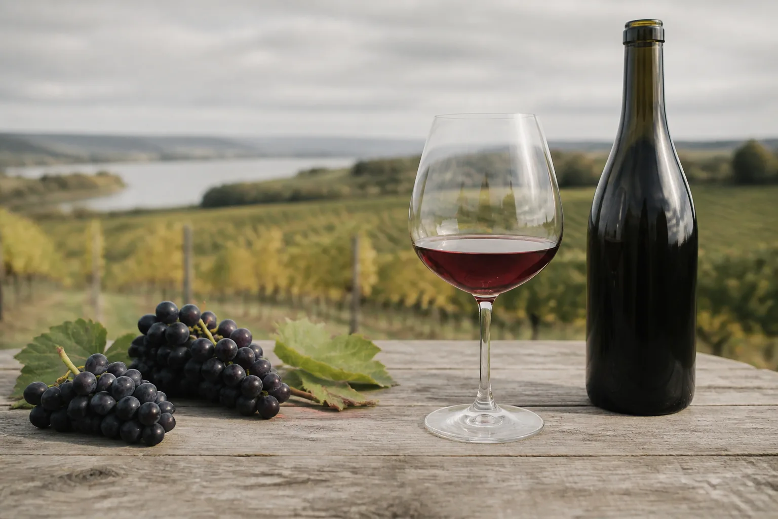 Pinot noir: vinens typiske farve og struktur i glasset