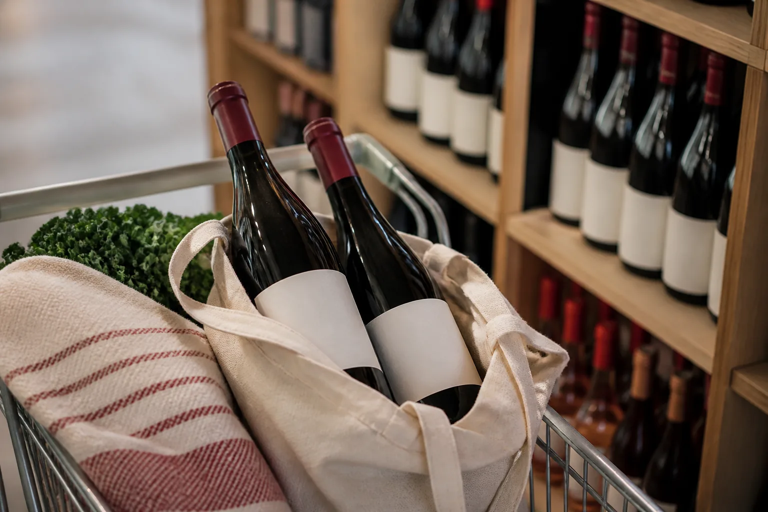 pinot noir på tilbud: hero shopping context