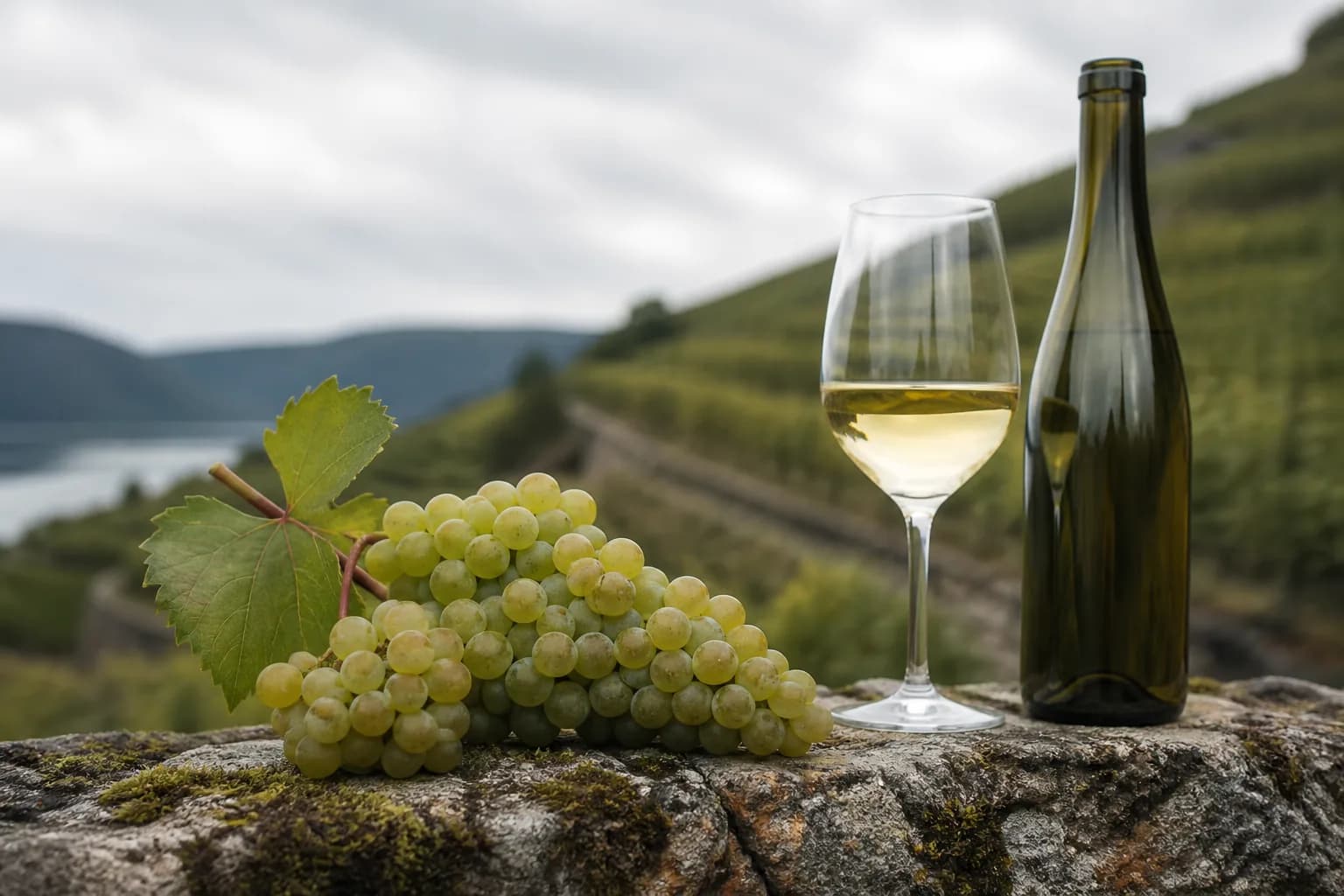 riesling: hero grape cluster