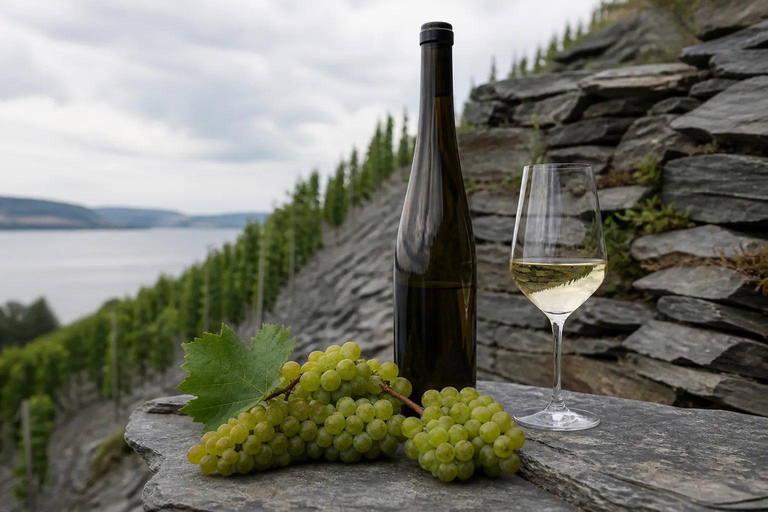 Riesling: vinmark i et klima hvor druen dyrkes