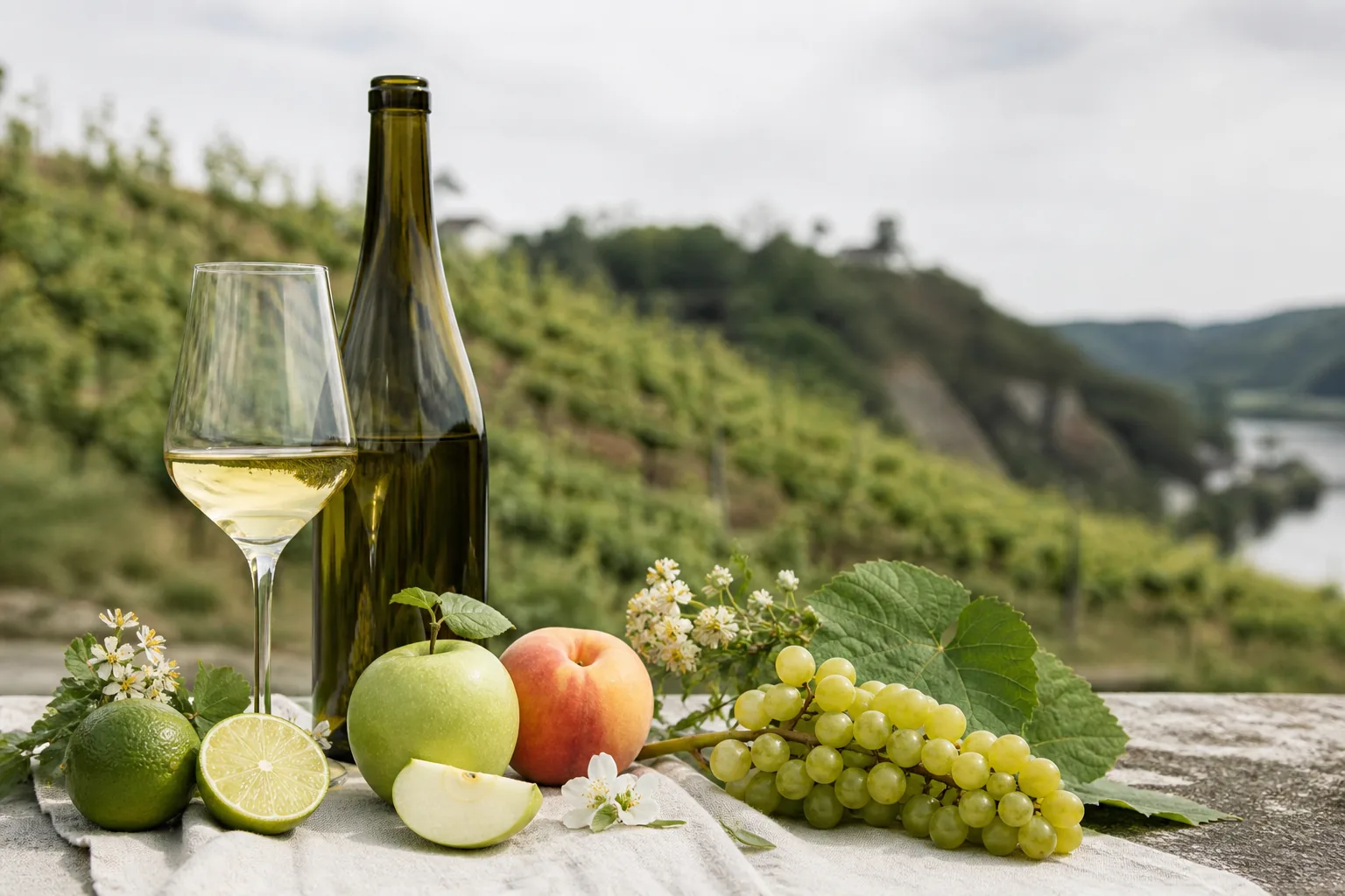 Riesling: aromaer der ofte forbindes med druesorten