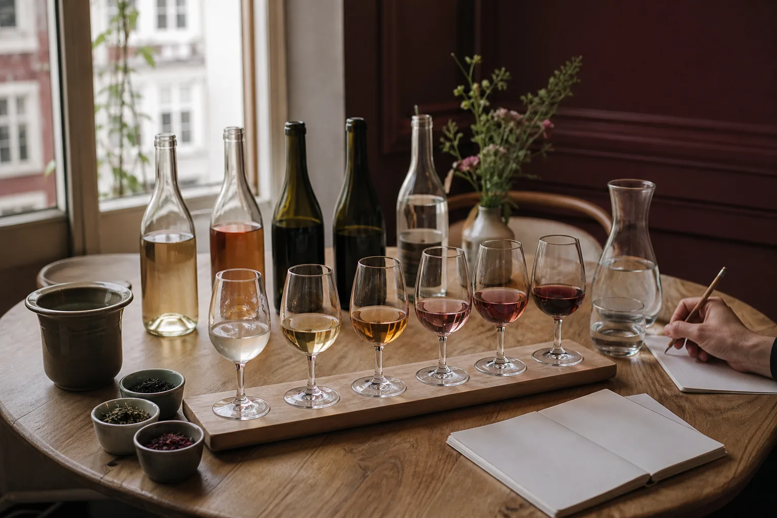 vinsmagning i København: alcohol free tasting option