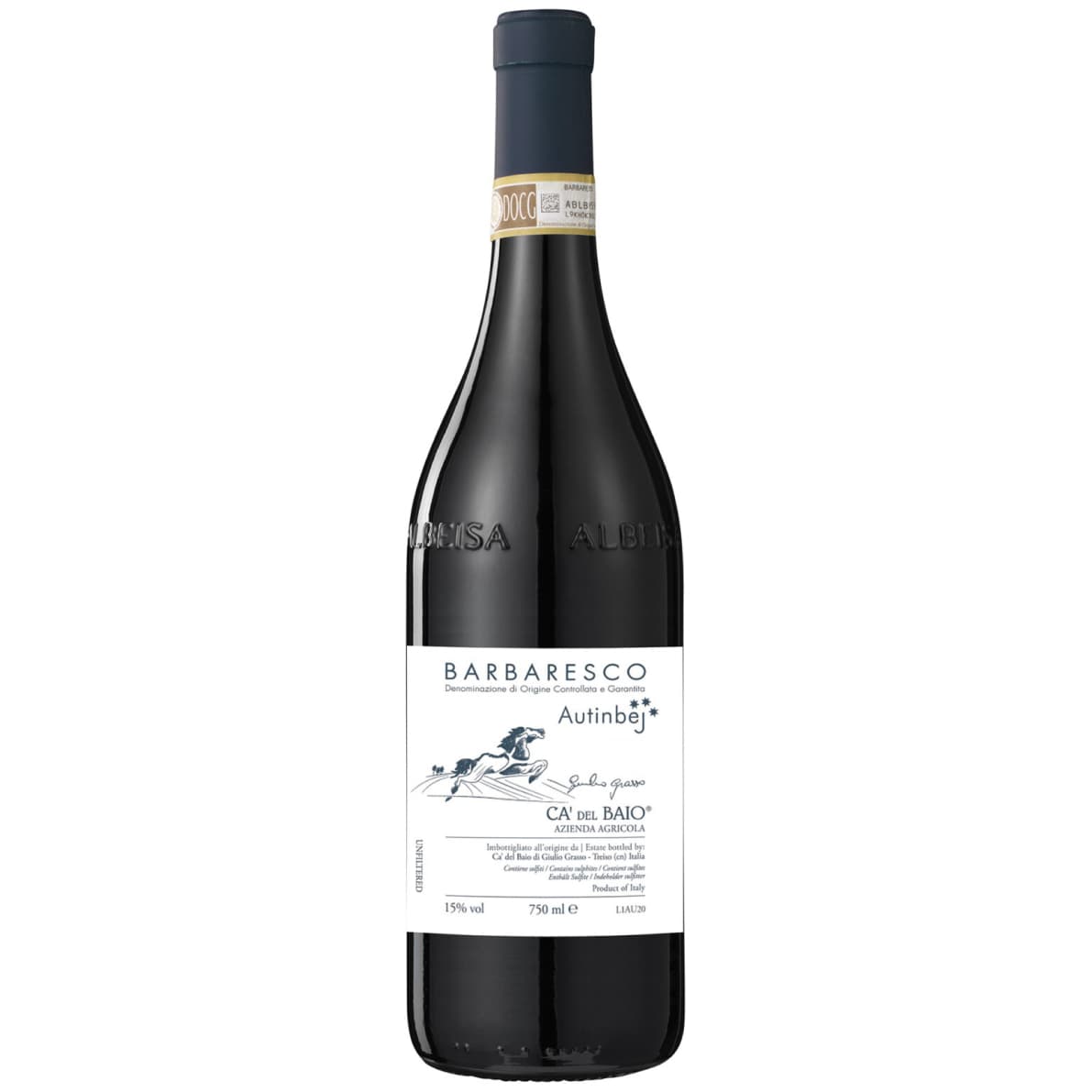 2022 Barbaresco, Autinbej
