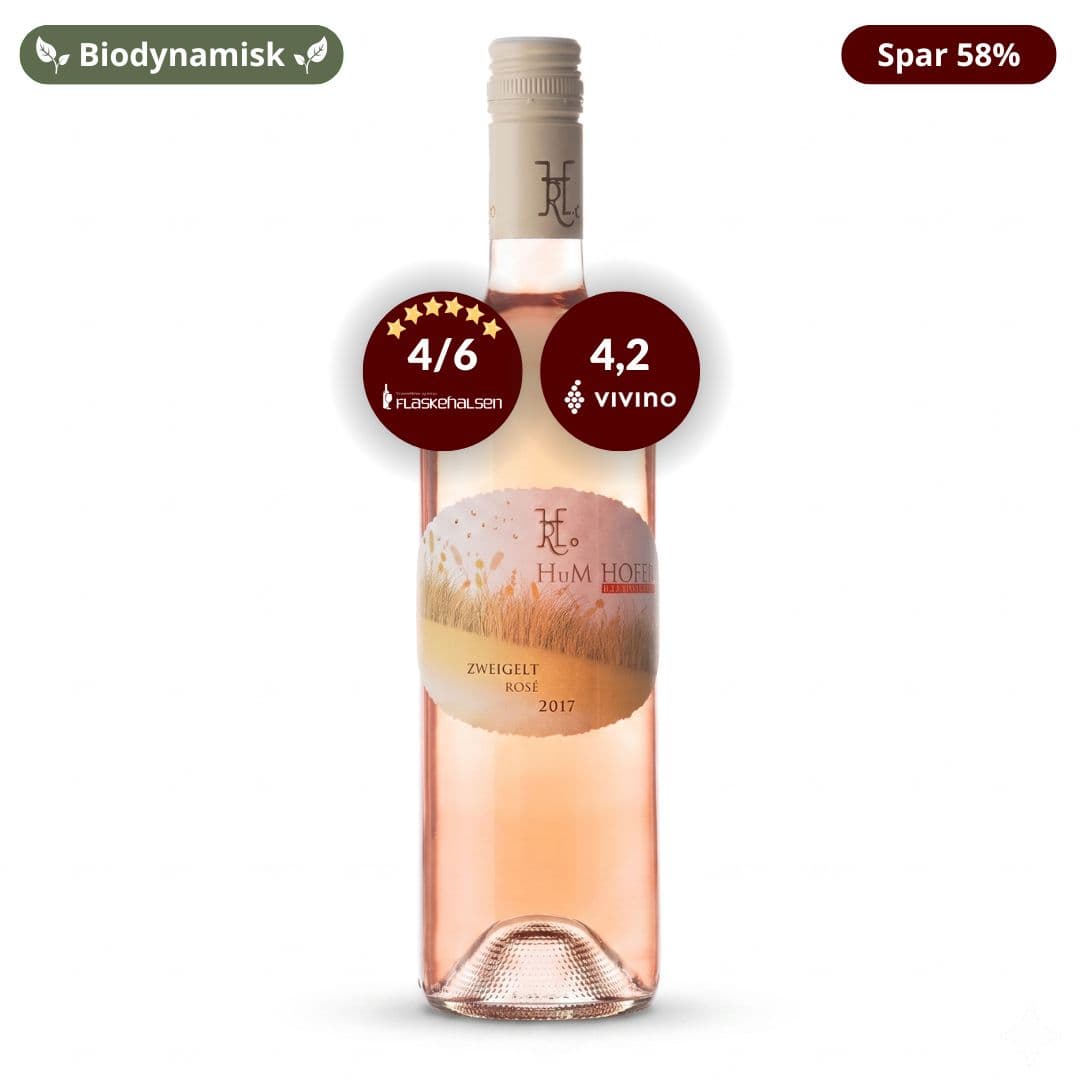 Hofer Zweigelt Rosé 2024 - Biodynamisk rosévin, Weinviertel, Østrig