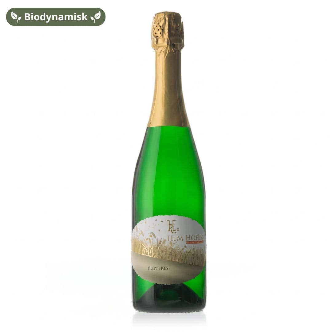 H u M Hofer Pupitres Brut Biodynamisk Mousserende, Auerstal Østrig