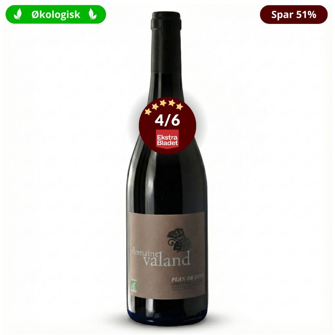 Domaine Valand PDD, Økologisk rødvin 2022, Rhone Frankrig