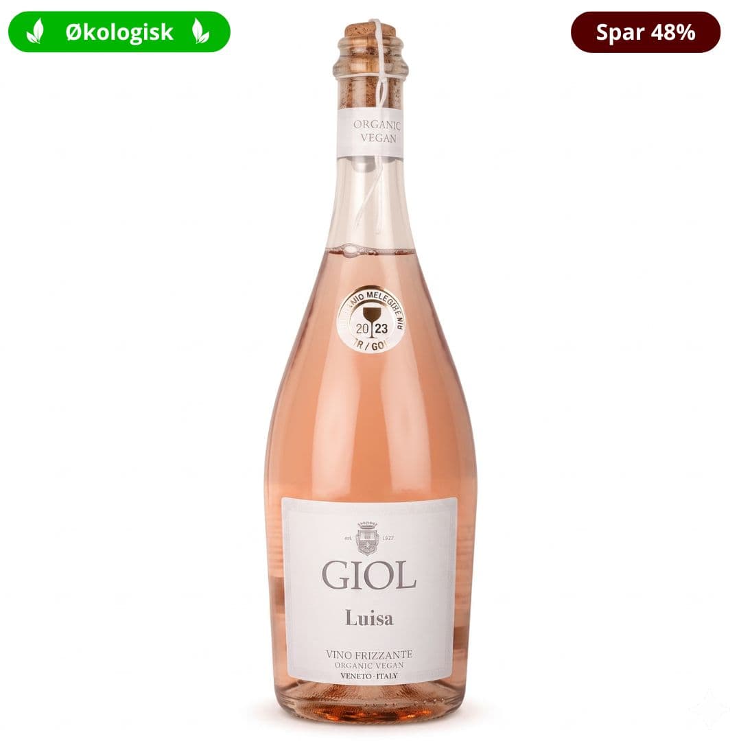 Giol Rosé Frizzante Merlot - Økologisk mousserende rosé, Veneto, Italien