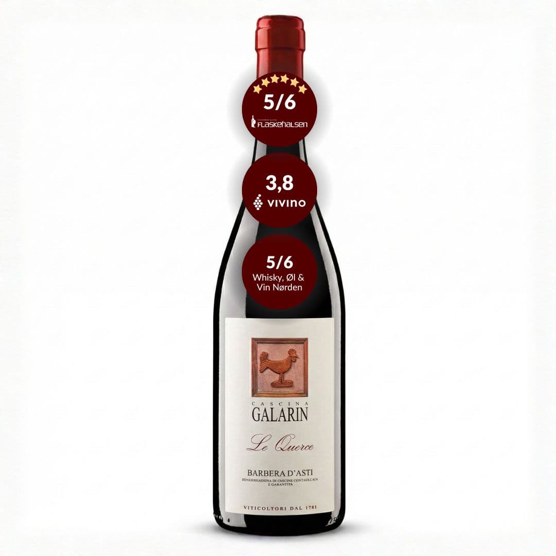 Galarin Barbera d'Asti Le Querce Økologisk rødvin 2024, Piemonte Italien