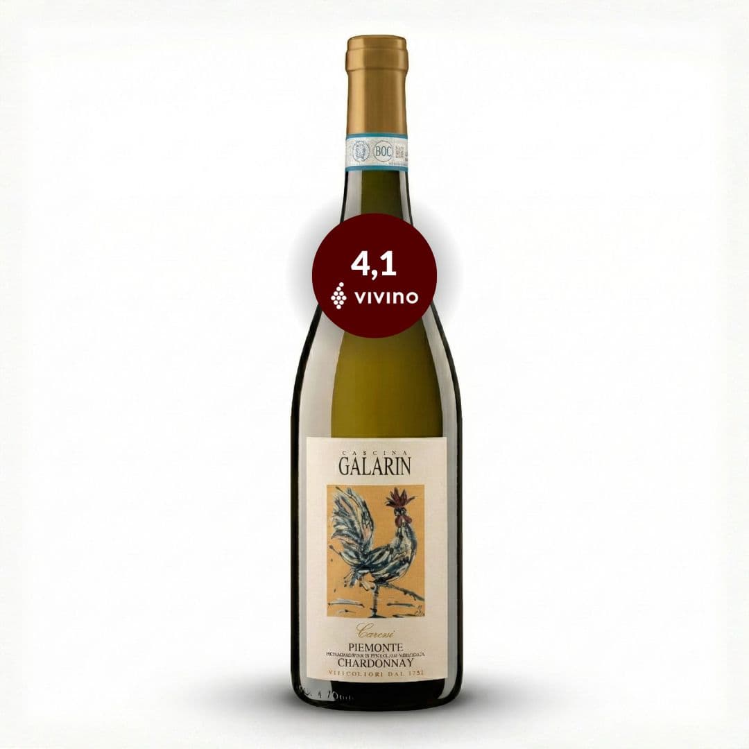 Cascina Galarin Carossi Chardonnay 2024 - Økologisk hvidvin, Piemonte, Italien
