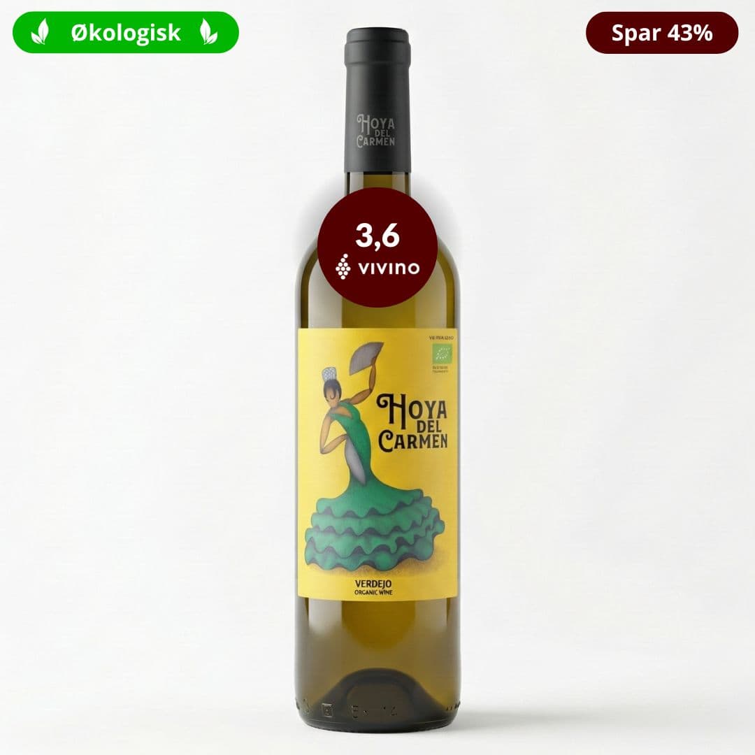 Hoya del Carmen Verdejo 2024 - Økologisk hvidvin, Manchuela, Spanien