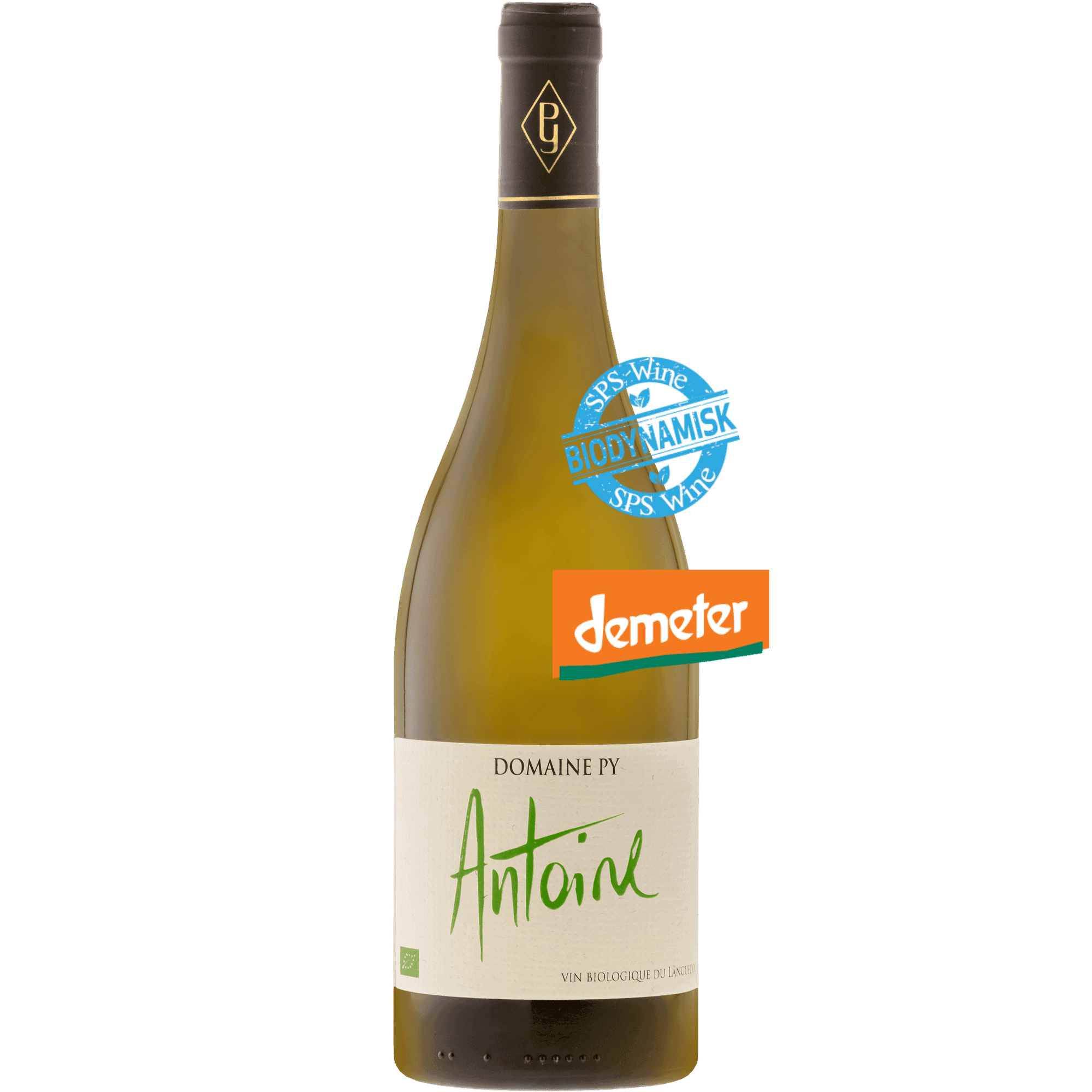 Domaine Antoine blanc, økologisk hvidvin 2025, Languedoc Frankrig