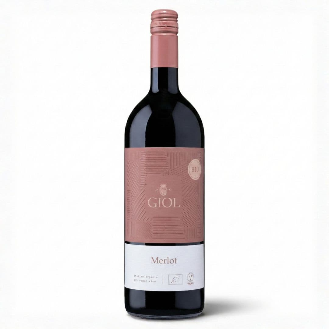 Giol Merlot Økologisk Rødvin, 1 Liter, Veneto Italien, 2024