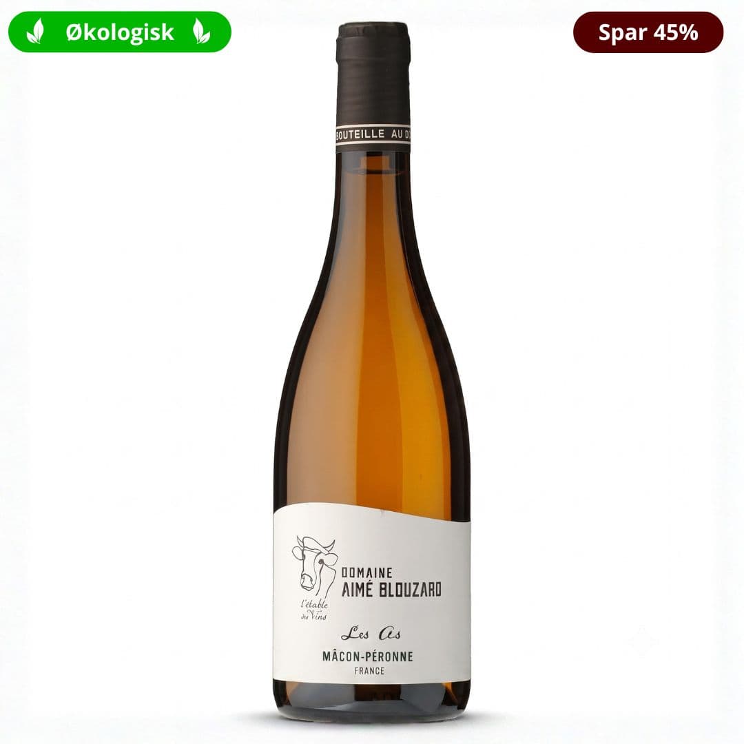 Domaine Aimé Blouzard Mâcon-Péronne " Les As " Blanc 2023, Økologisk Hvidvin, Mâcon-Péronne, Frankrig